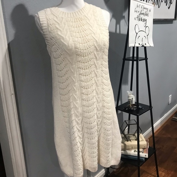 🌵Fossil Sweater White/Creme Dress SZ S - Picture 2 of 5